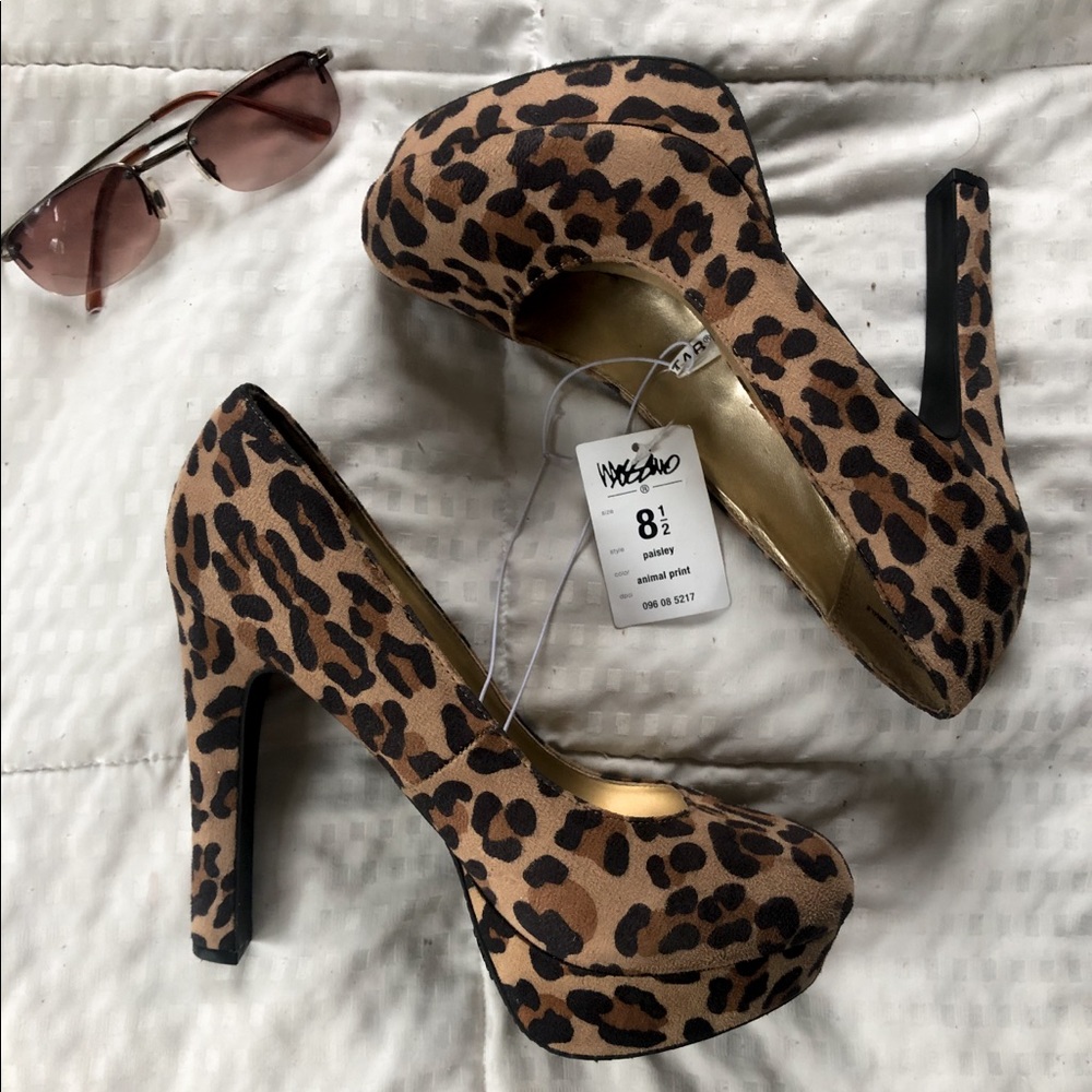 Cheetah heels